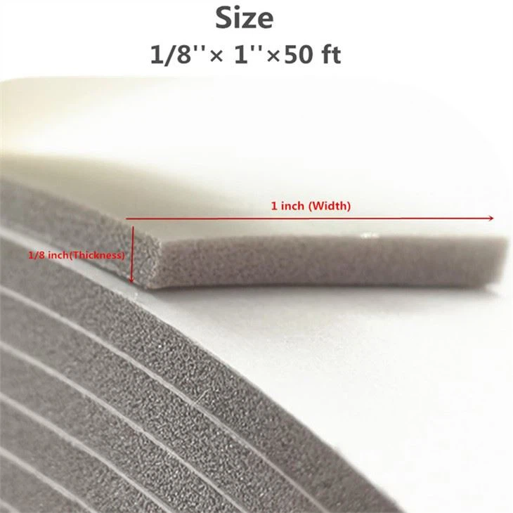 Closed Cell PVC Foam Seal Tape
